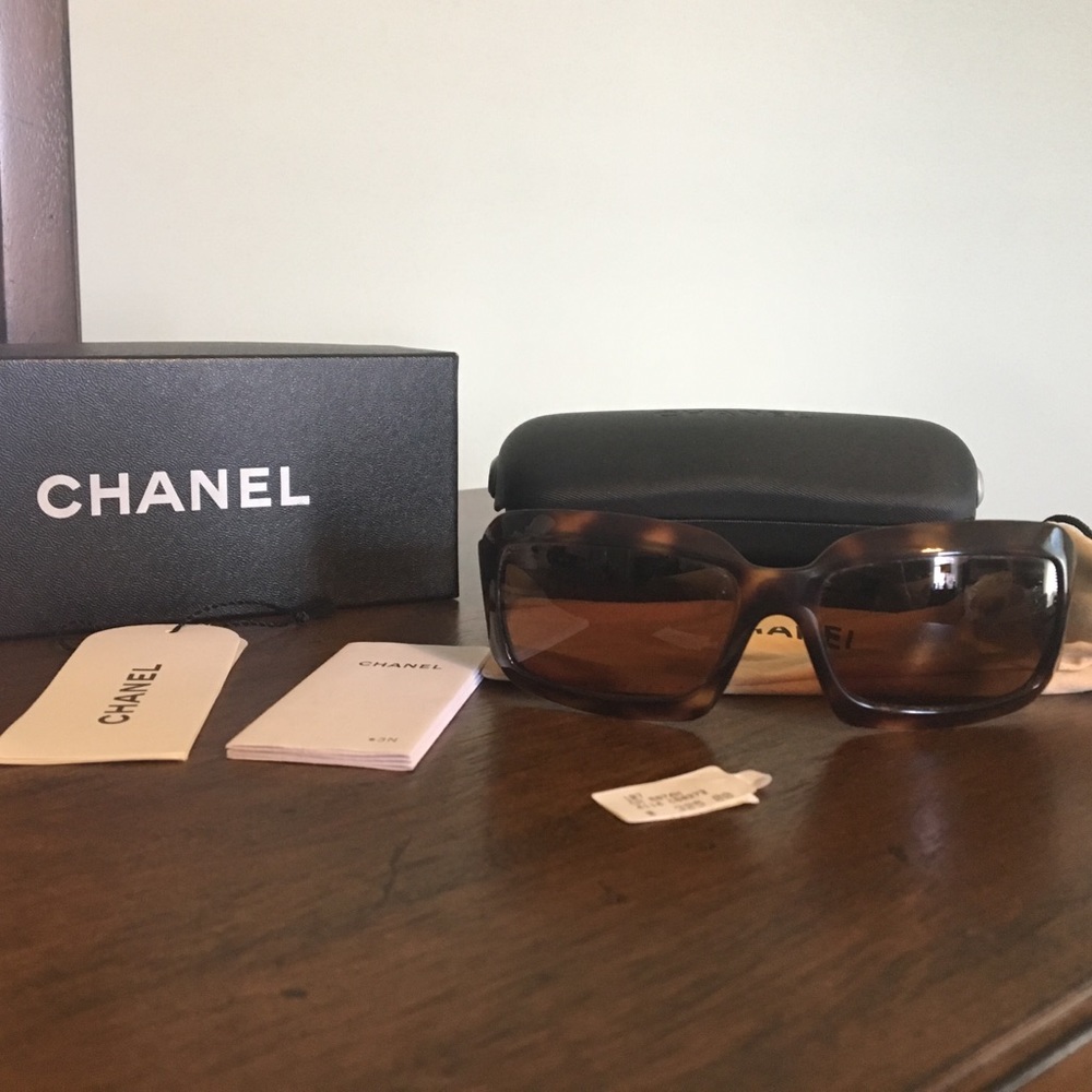 Authentic Chanel Sunglasses - Scratched Lenses